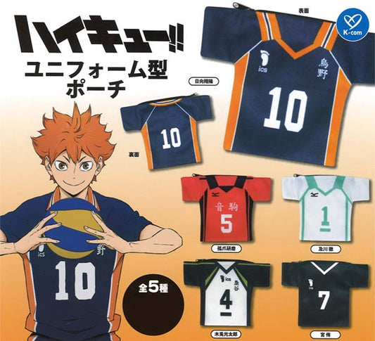 Haikyuu!!　Uniform Shaped Pouches (30 pcs.)